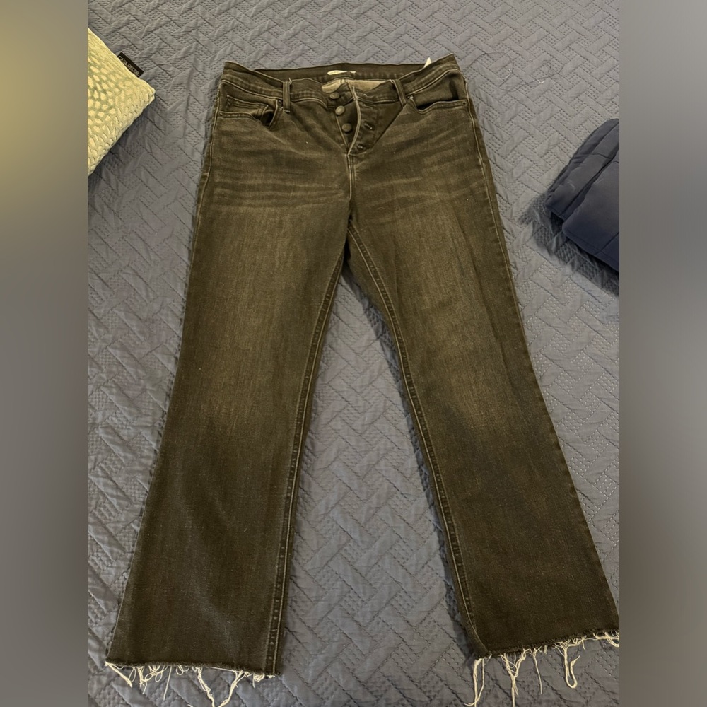 Old Navy Flare Black Jeans Size 10